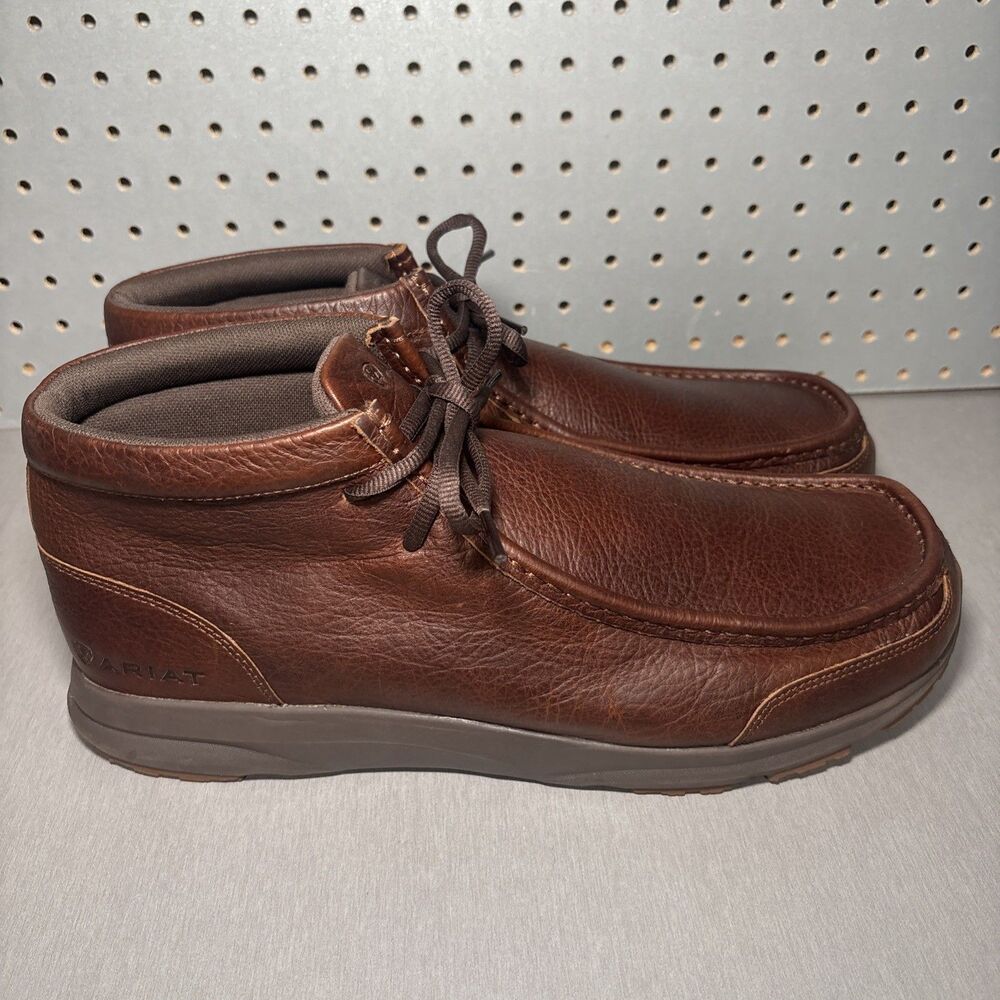 Ariat Spitfire Boots Mens Sz 14 Brown Casual Waterproof 10044487 Deepest Clay